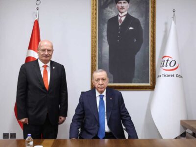 Cumhurbaşkanı Erdoğan'dan Ankara Ticaret Odasına ziyaret