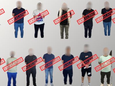 15 Kırmızı Bültenli Suçlu Türkiye’ye İade Edildi