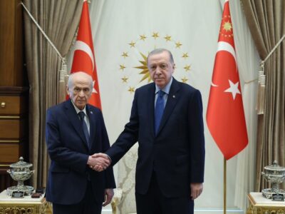 Cumhurbaşkanı Erdoğan MHP Başkanı Bahçeli İle Görüşüyor