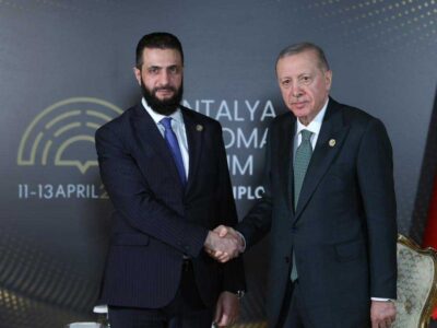 Cumhurbaşkanı Erdoğan, Antalya’da Suriye Cumhurbaşkanı Şara ile görüştü