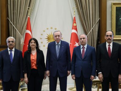 Cumhurbaşkanı Erdoğan, DEM Parti İmralı Heyetini Kabul Etti