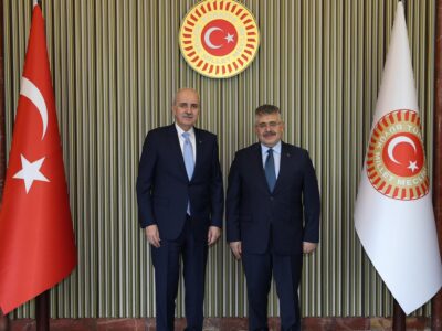 Kocaeli Milletvekili Veysel Tipioğlu’ndan TBMM Başkanı Numan Kurtulmuş’a Hayırlı Olsun Ziyareti