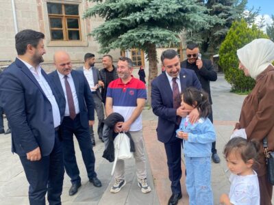 AK Parti Kars Milletvekili Adem Çalkın ve Nevşehir Milletvekili Emre Çalışkan ile birlikte Bedesten Ziyareti