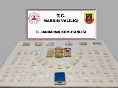 Mardin Kızıltepe’de Uyuşturucu Operasyonu: 11 Bin 340 Hap Ele Geçirildi