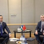 Bakan Bolat, Özbekistanlı Mevkidaşı Kudratov ile Ankara’da Bir Araya Geldi