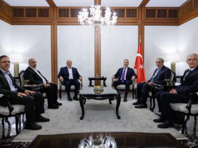 Bakan Fidan, Hamas Heyeti ile Ankara’da Bir Araya Geldi