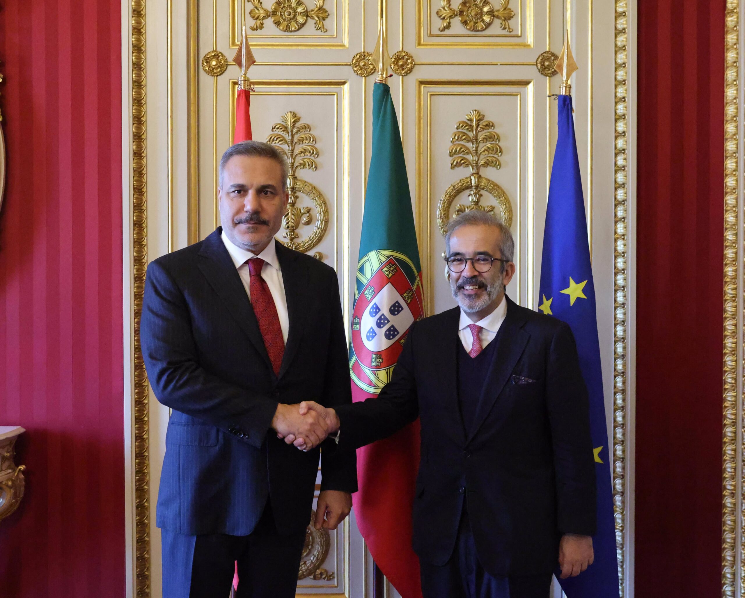Dışişleri Bakanı Hakan Fidan, Portekizli Mevkidaşı Paulo Rangel ile Görüştü