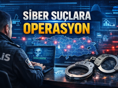 19 İlde Siber Suç Operasyonu: 200 Şüpheli Gözaltında