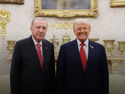 Cumhurbaşkanı Erdoğan, ABD Başkanı Trump ile Görüştü