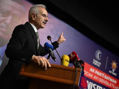 Bakan Uraloğlu Batman’da Konuştu: “Sadece Terörsüz Türkiye Değil, Terörsüz Bölge İnşa Edeceğiz”