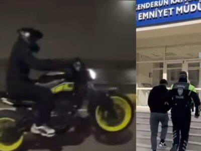Trafik Magandası Polisten Kaçamadı