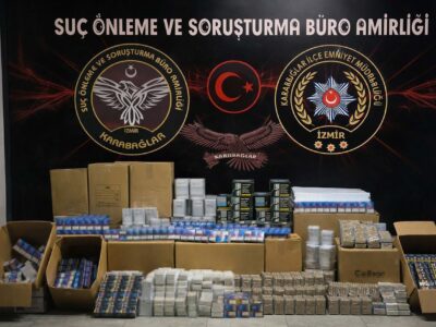 İzmir’de Kaçak Sigara ve Uyuşturucu Operasyonu: 2 Gözaltı
