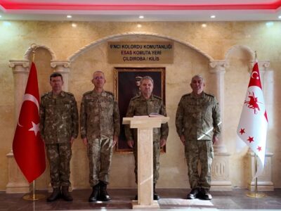 Kara Kuvvetleri Komutanı Orgeneral Metin Tokel’den Kilis ve Gaziantep’e Denetleme