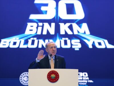 Cumhurbaşkanı Erdoğan: “Bölünmüş Yol Uzunluğu 30 Bin 49 Kilometreye Ulaştı”