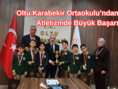 Oltu Karabekir Ortaokulu’ndan Atletizmde Büyük Başarı