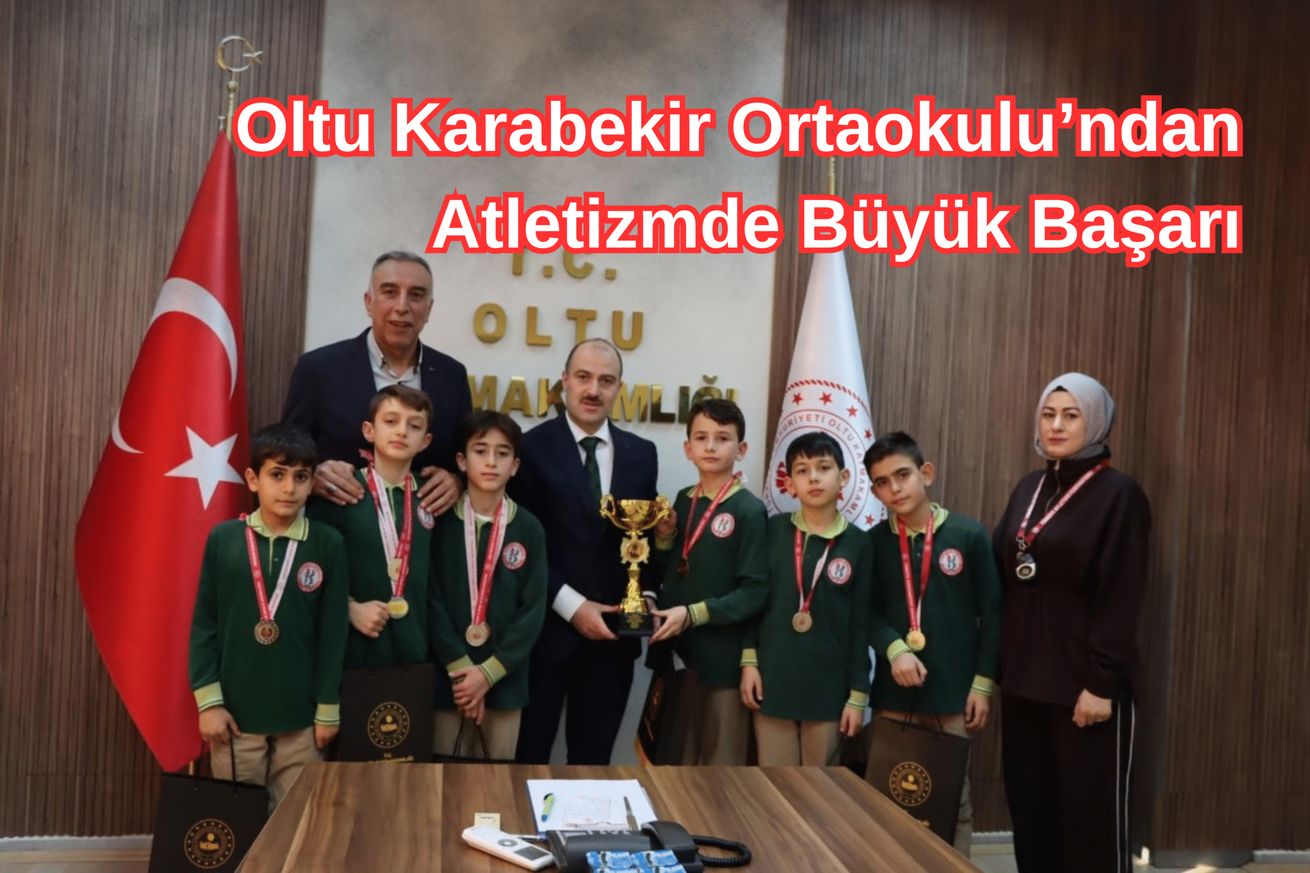 Oltu Karabekir Ortaokulu’ndan Atletizmde Büyük Başarı