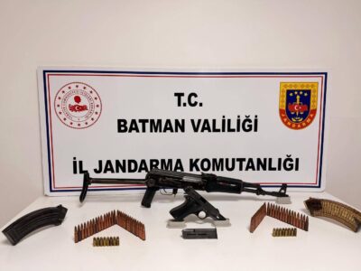 Batman’da Silah Kaçakçılığı Operasyonu: 1 Tutuklama