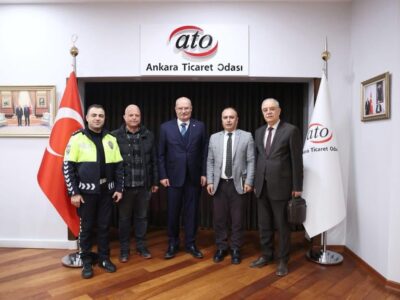 Siirt Heyetinden ATO Başkanı Gürsel Baran’a Ziyaret