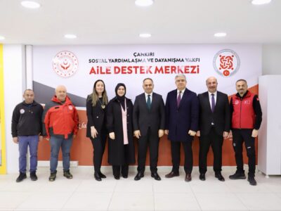 Çakırtaş Çiftinden Aile Destek Merkezine Ziyaret