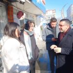 AK Parti Kars Milletvekili Adem Çalkın Sahada Vatandaşın nabzını tuttu