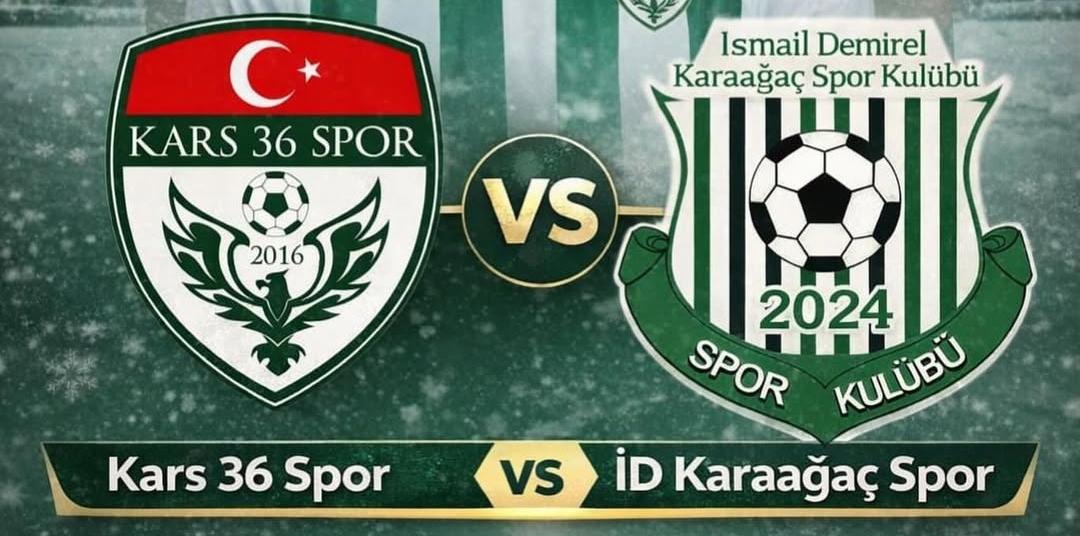 Kars36 Spor sahasında İsmail Demirel Karaağaç Spor Kulübü ile kozlarını paylaşacak