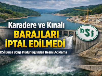 AK Parti Yalova’dan Karadere ve Kınalı Barajları Açıklaması: “Projeler İptal Edilmedi”