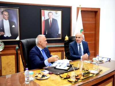 Bakan Ersoy Malatya Büyükşehir Belediyesini Ziyaret Etti
