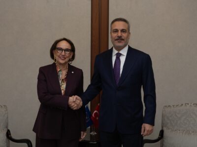 Dışişleri Bakanı Hakan Fidan, UNCTAD Genel Sekreteri Grynspan ile Ankara’da Bir Araya Geldi