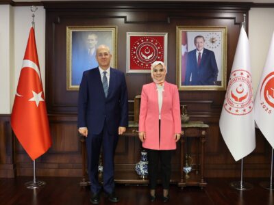 Bakan Göktaş, Mısır’ın Ankara Büyükelçisi Elsheikh ile Bir Araya Geldi