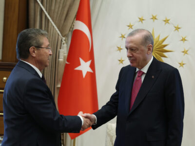 Cumhurbaşkanı Erdoğan, KKTC Başbakanı Ünal Üstel’i Kabul Etti