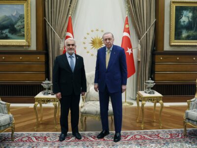 Cumhurbaşkanı Erdoğan, HÜDA PAR Genel Başkanı Yapıcıoğlu’nu Kabul Etti