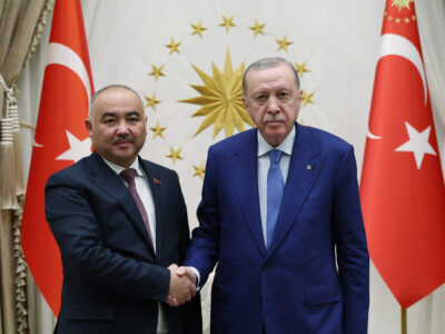 Cumhurbaşkanı Erdoğan, Kırgızistan Parlamento Başkanı Uulu’yu Kabul Etti