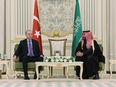 Cumhurbaşkanı Erdoğan, Riyad’da Veliaht Prens Selman ile Bir Araya Geldi