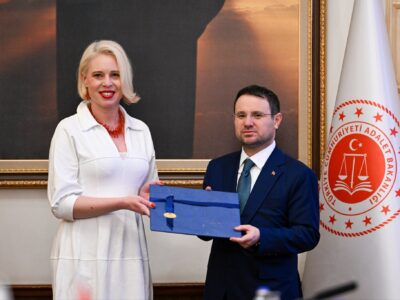 Adalet Bakanı Gürlek, Slovenya Ulusal Meclis Başkanı Zupancic ile Görüştü: Gündem Yargı Reformları ve Filistin