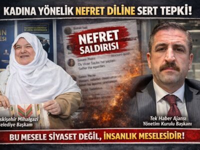 Kadına Yönelik Nefret Dili İnsanlık Suçudur: Tek Haber Ajansı’ndan Sert Tepki