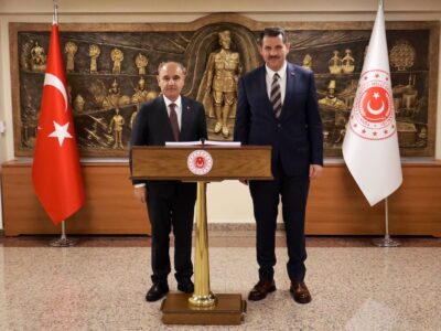 İçişleri Bakan Yardımcısı Mehmet Aktaş’tan Salih Ayhan’a Hayırlı Olsun Ziyareti