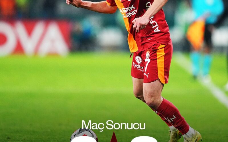 Galatasaray’ın Galibiyet Serisi Konya’da Sona Erdi