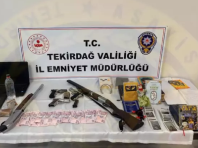 TEKİRDAĞ MERKEZLİ 7 İLDE ‘MEDYUM’ OPERASYONU: 19 TUTUKLAMA