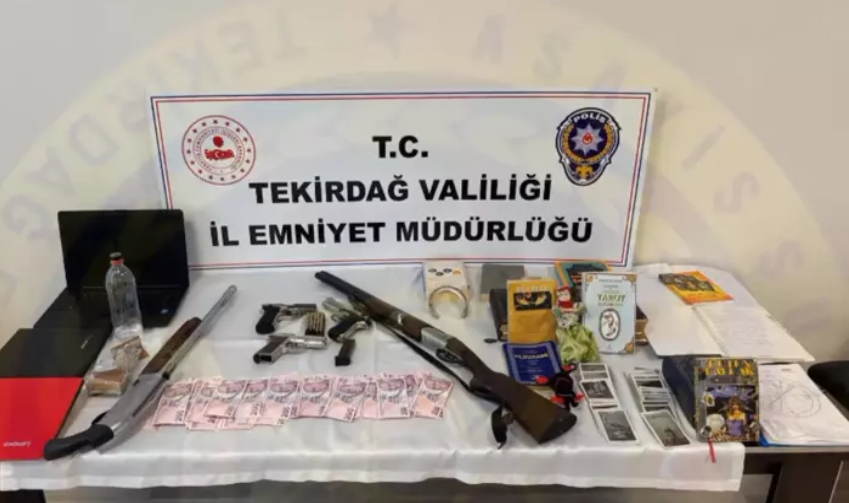 TEKİRDAĞ MERKEZLİ 7 İLDE ‘MEDYUM’ OPERASYONU: 19 TUTUKLAMA