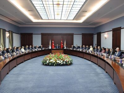 AK Parti MYK, Cumhurbaşkanı Erdoğan Başkanlığında Toplandı
