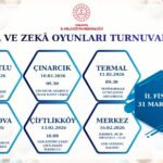 Yalova’da Akıl ve Zekâ Oyunları Turnuvası Başlıyor
