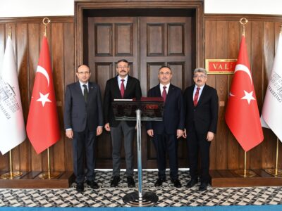 İçişleri Bakan Yardımcısı Ali Çelik Tekirdağ’da Valilikte incelemelerde bulundu