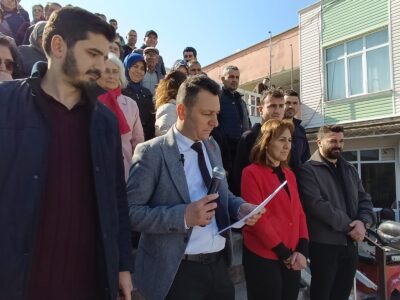Chp Gördes İlçe Başkanlığı’nda Ekrem İmamoğlu’nun Mektubu Okundu