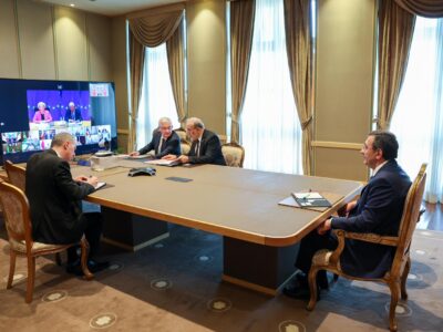 Cumhurbaşkanı Yardımcısı Yılmaz, AB Liderler Toplantısı’na Katıldı