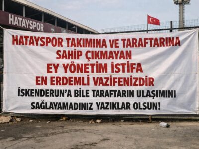 Hatayspor’da Taraftar Tepkisi Büyüyor