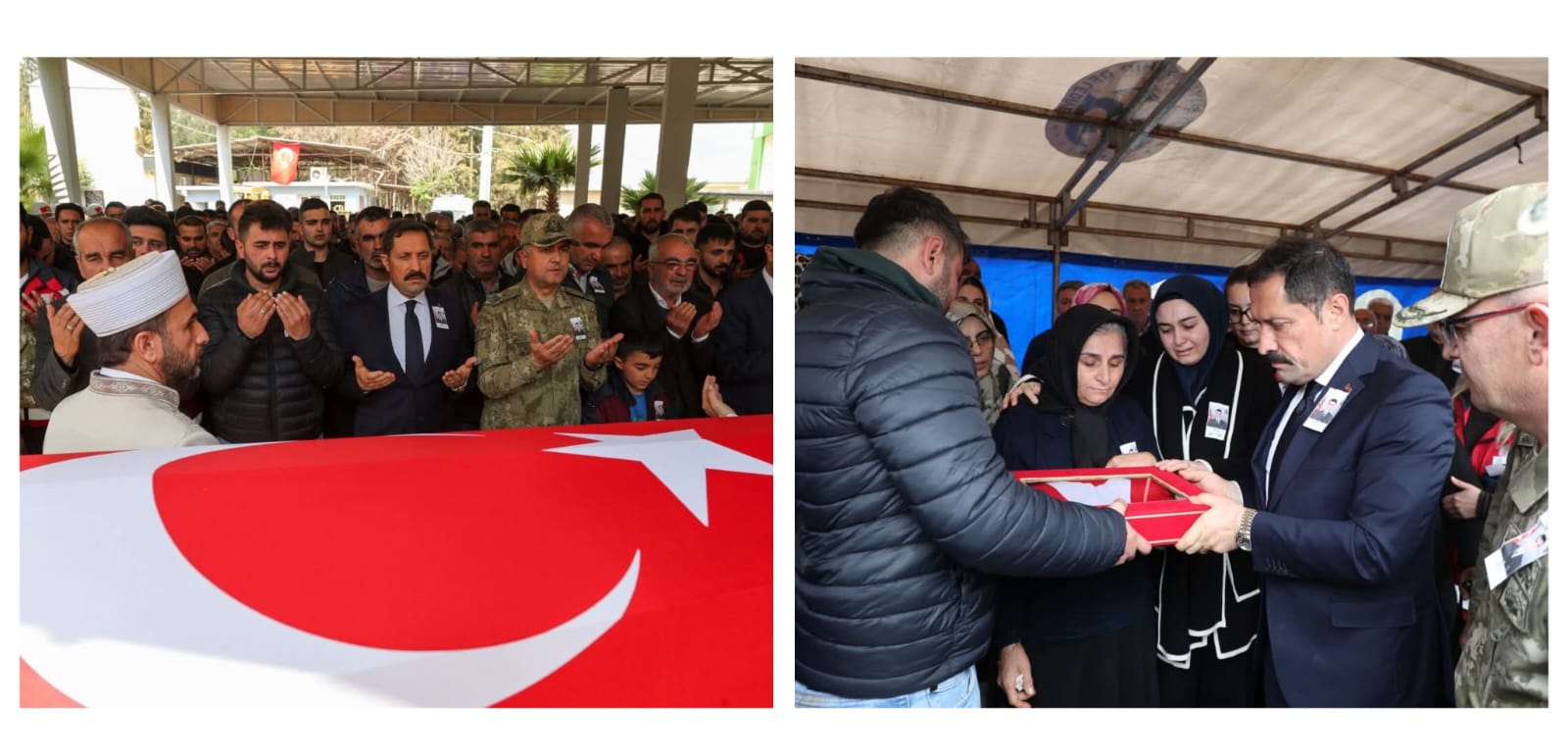 Şehidimiz Dualarla Uğurlandı