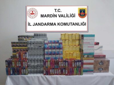 Mardin’de Kaçak Tütün Operasyonu: Binlerce Paket Sigara Ele Geçirildi