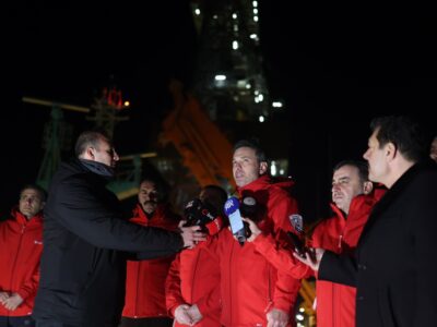 Bakan Bayraktar Sahuru Filyos Limanı’nda Yıldırım Sondaj Gemisinde Yaptı
