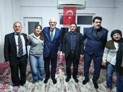 Müsavat Dervişoğlu Diyarbakır’da Şehit Korucu Abdurrahman Çokvar’ın Ailesinin İftar Sofrasına Konuk Oldu