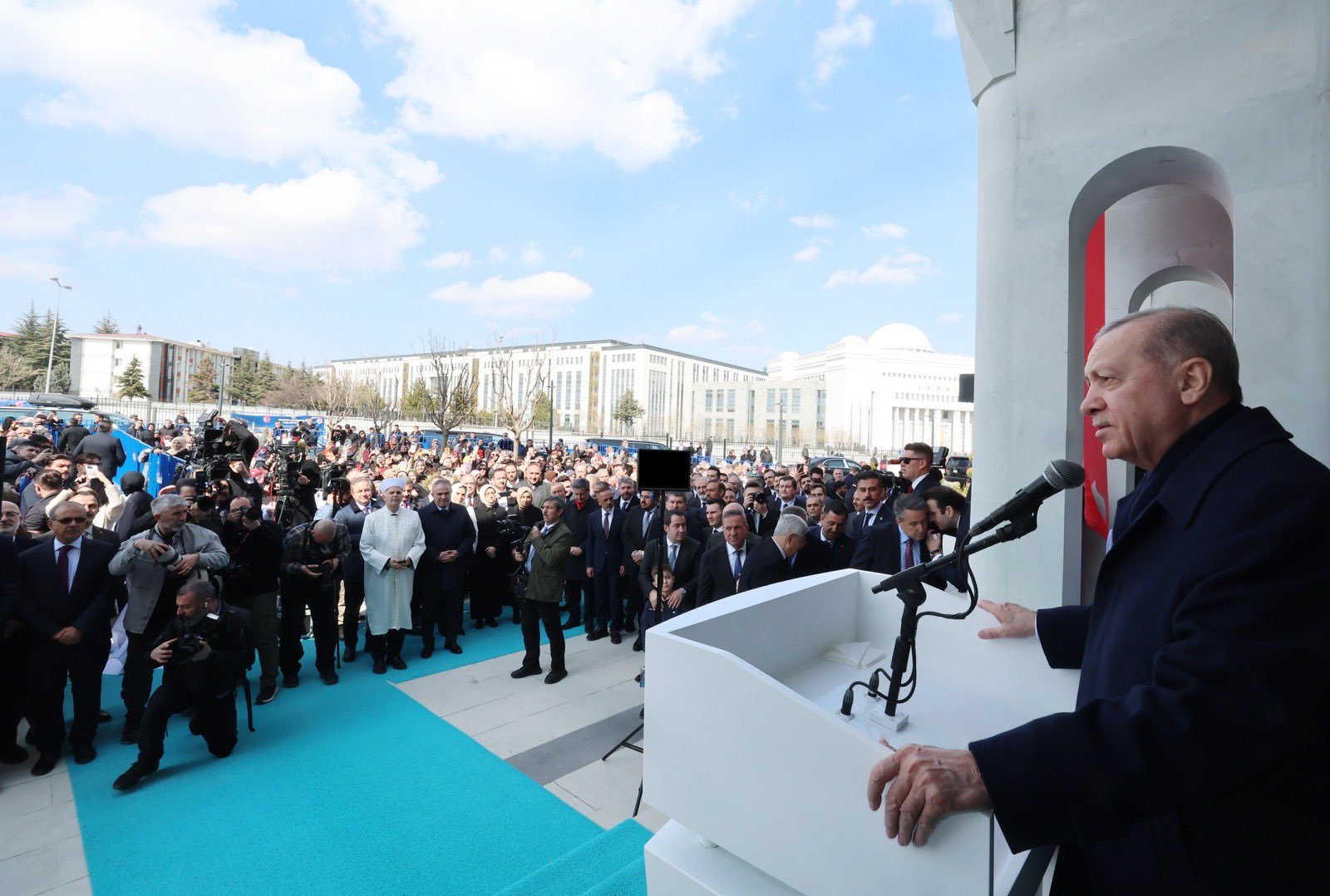 Cumhurbaşkanı Erdoğan’dan Ankara’da Anlamlı Mesaj: “Medeniyet Tasavvurumuzun Merkezinde Camiler Var”